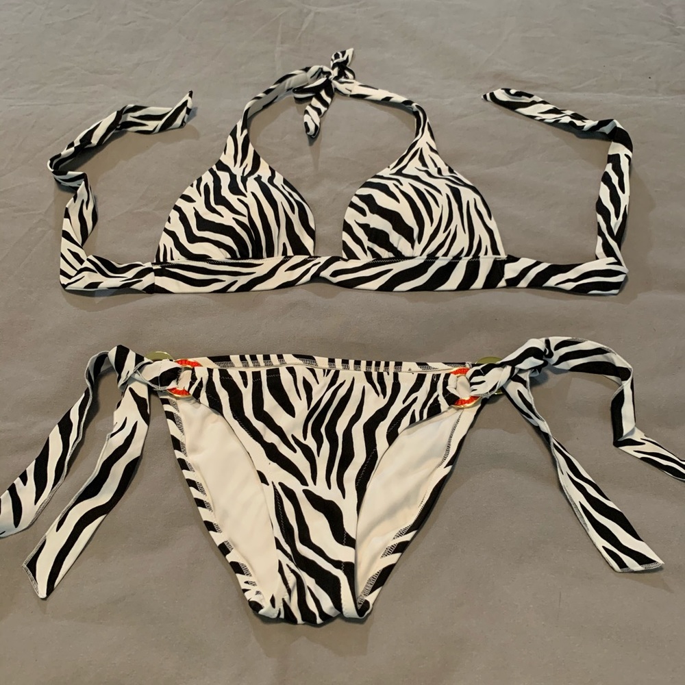 Victoria’s Secret zebra print bathing suit